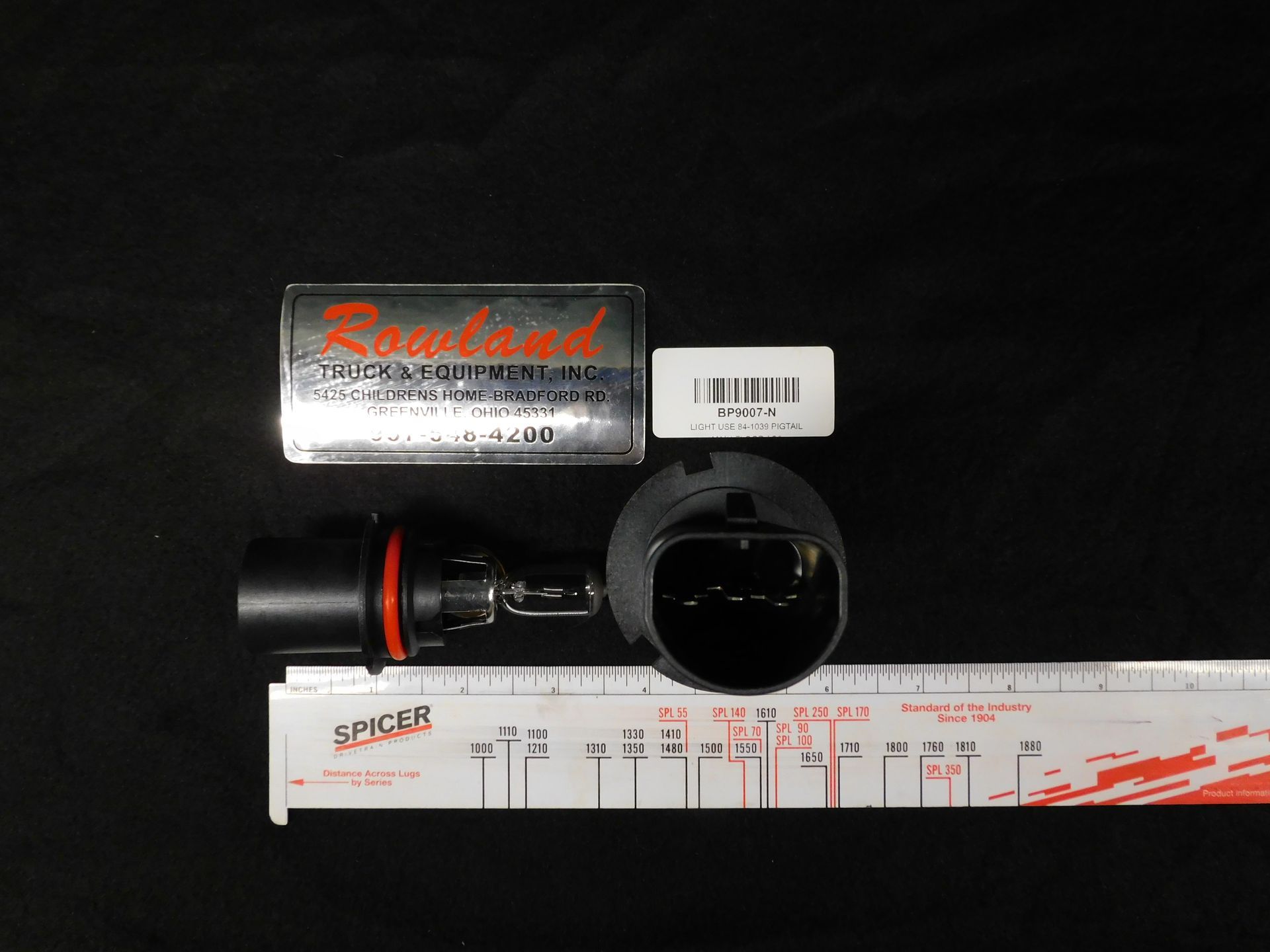 Use Light Pigtail 84-1039 BP9007-N