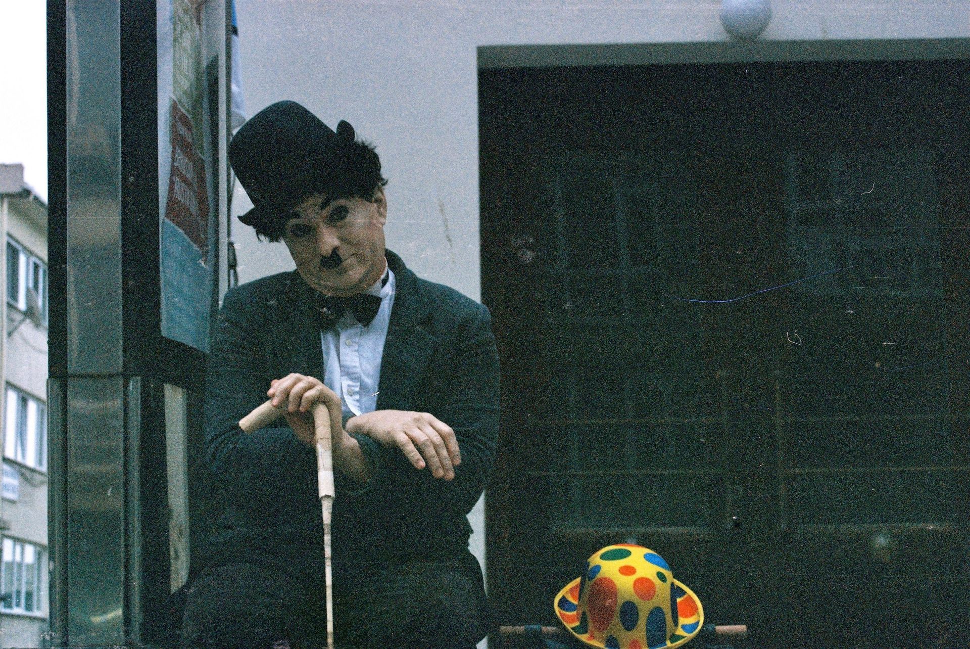 Charlie Chaplin celebrity impersonator