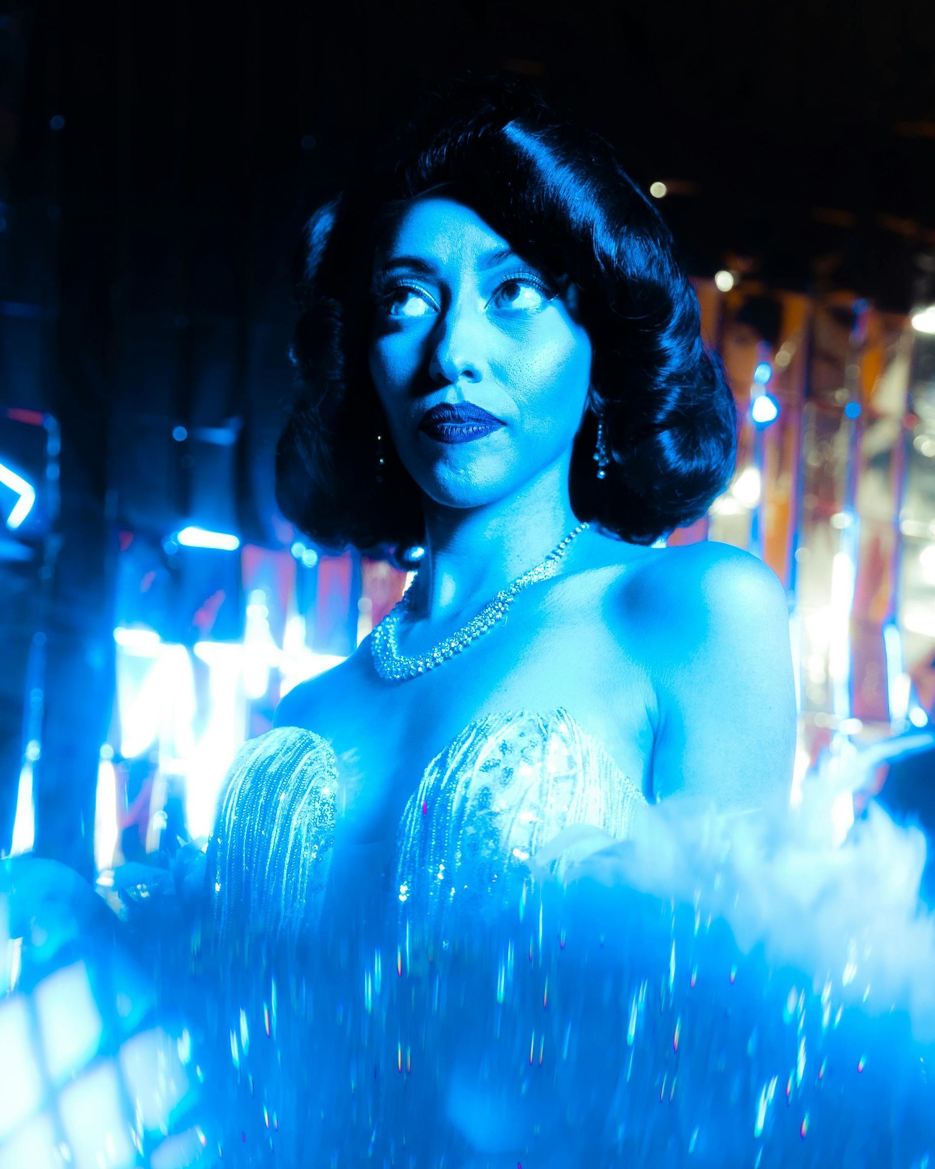 a 1920's style showgirl