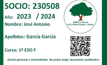 Carnet de socio