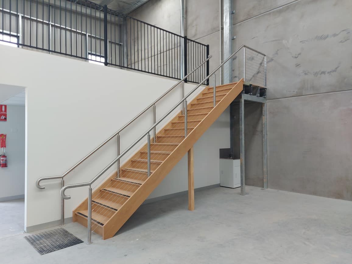 New Handrails — Bendigo, VIC — Bendigo Sheetmetal Pty Ltd