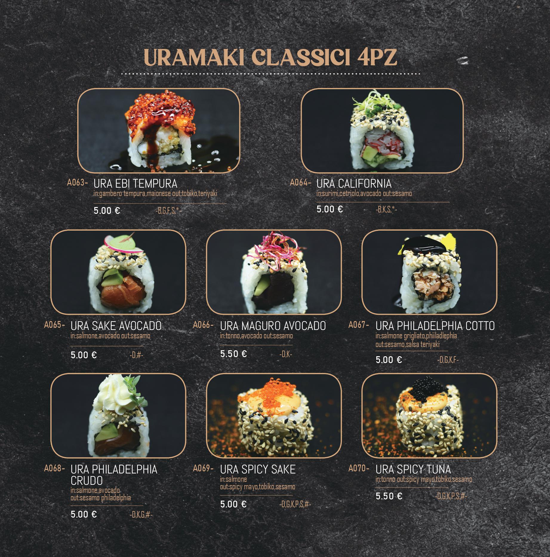 All You Can Eat Sushi Würzburg Menù Sushi | All You Can Eat| Roma | Mizu Sushi