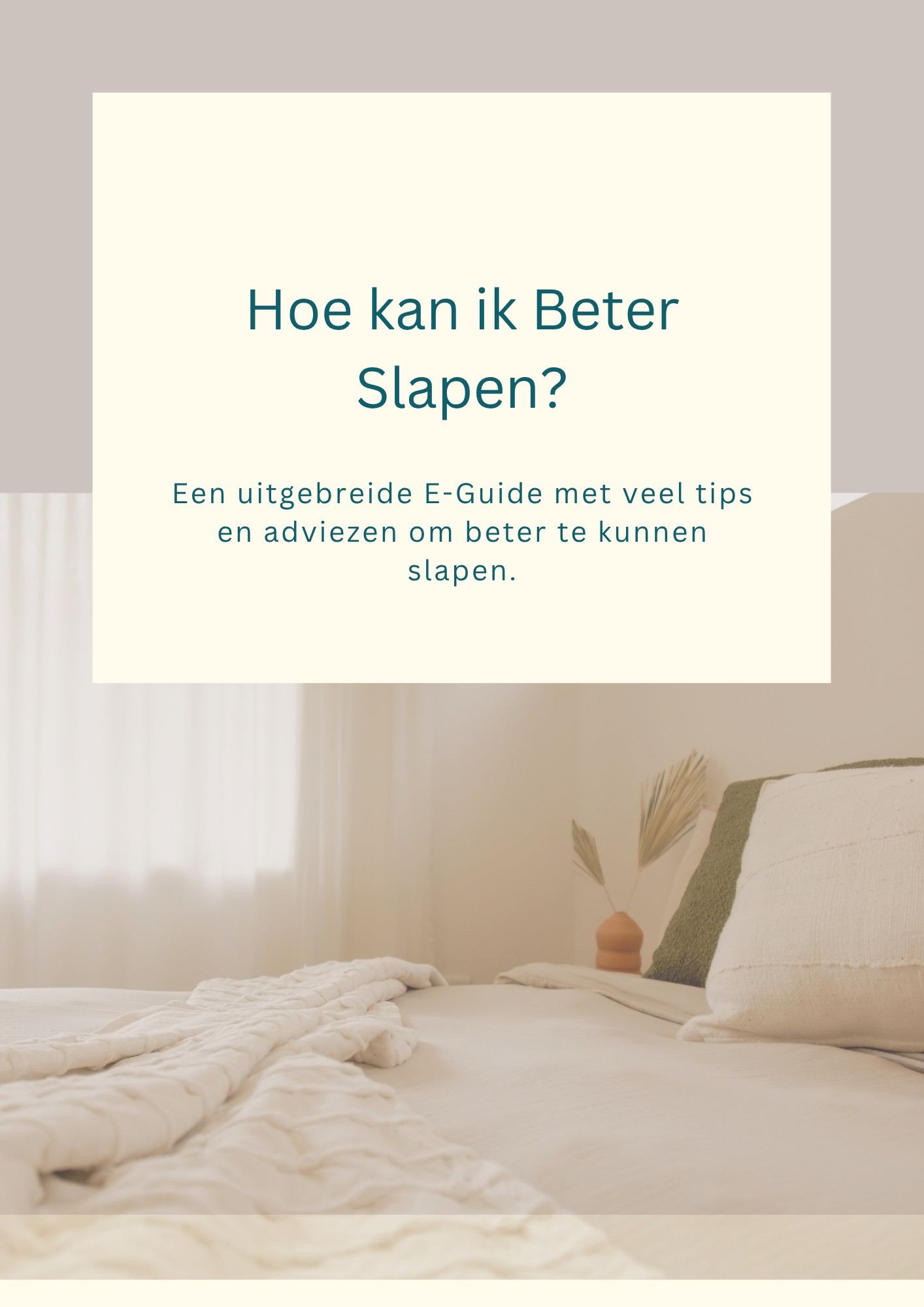 Hoe kan ik beter slapen als ik niet hormonaal in balans ben?