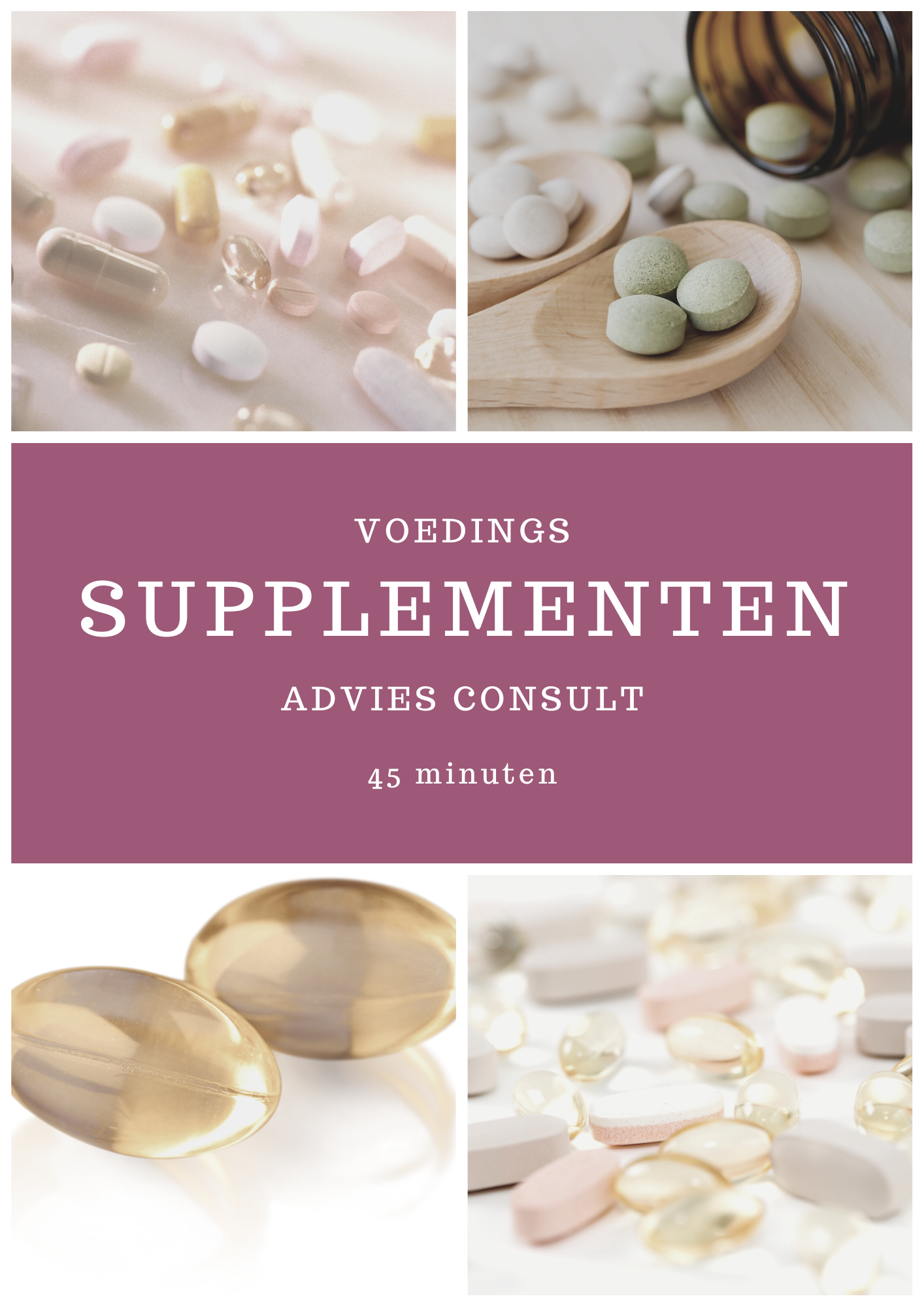 Speciaal voor vrouwen een supplementen advies voor de aanschaf van eventueel voedingssupplementen.