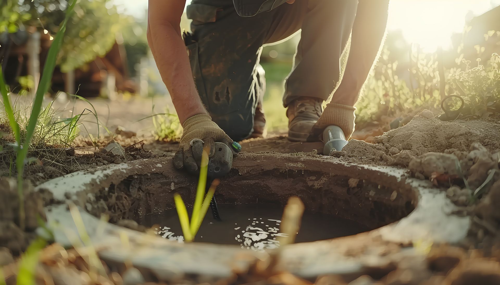 Man Standing In Front Of A Building — Cumberland, RI — Sharpeye Home & Commercial Property Inspections