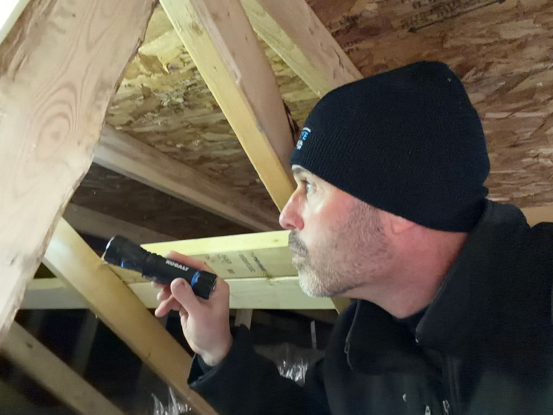 A Man In A Kitchen — Cumberland, RI — Sharpeye Home & Commercial Property Inspections