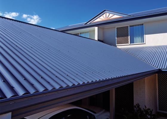 Blue Roof — Gutterpro in Coffs Harbour