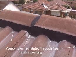 Roof With Weep Holes — Gutterpro in Coffs Harbour