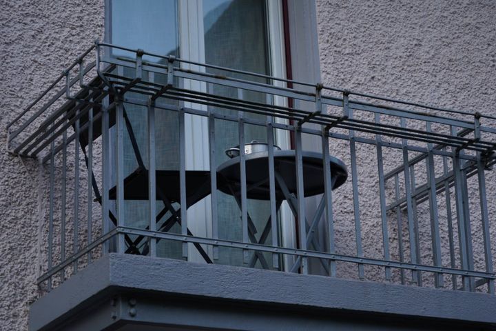 Ringhiera in ferro per balcone