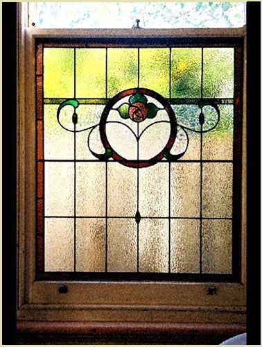 Edwardian Glass Door — Melbourne, VIC — Arcadia Leadlight & Stained Glass