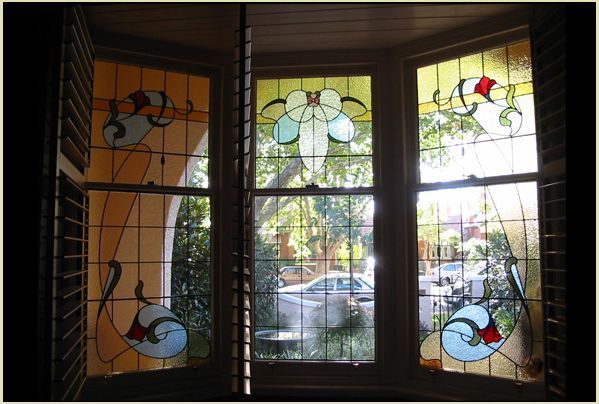 Art Nouveau — Melbourne, VIC — Arcadia Leadlight & Stained Glass
