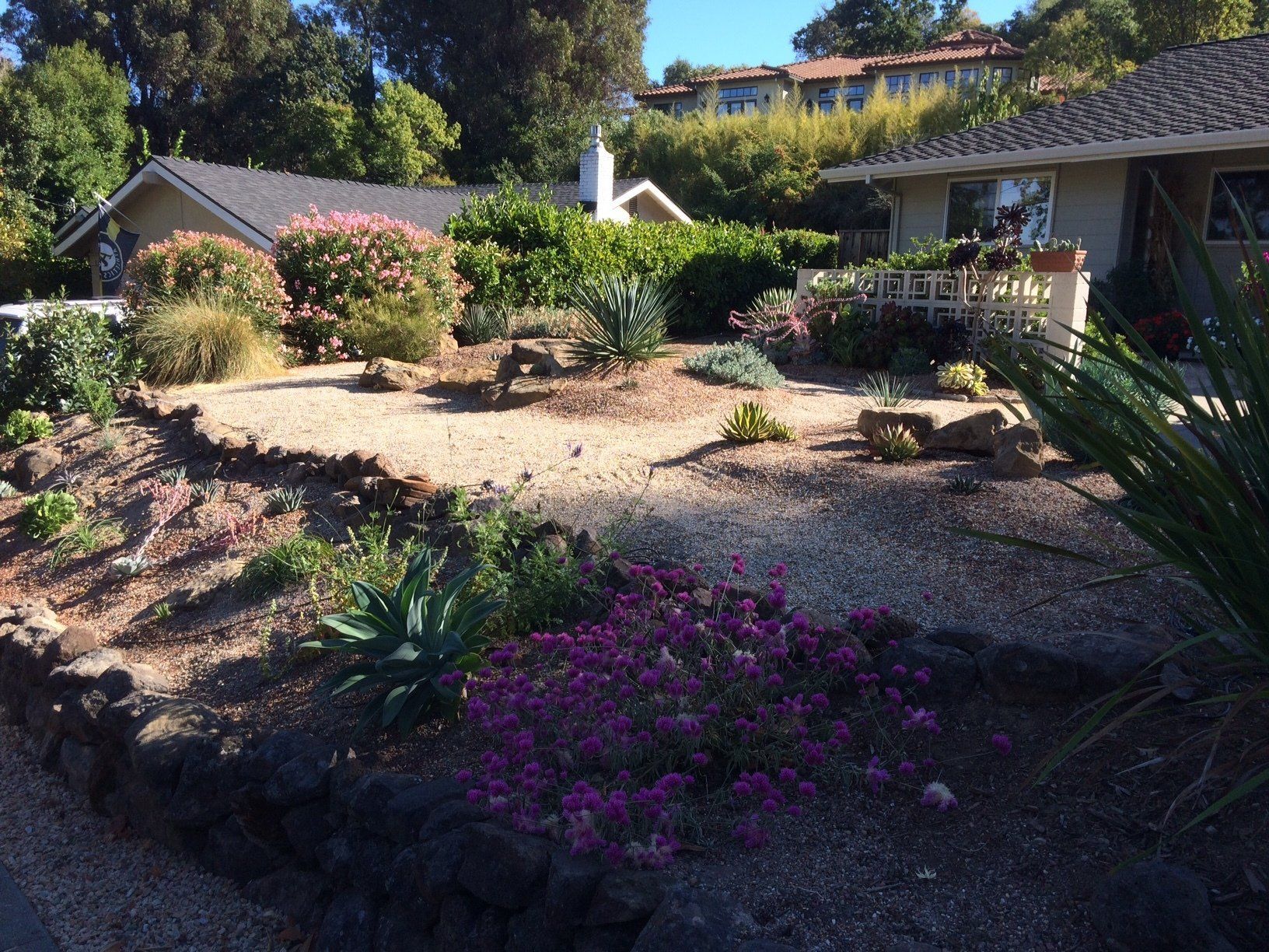 Yard with Bancroft Bedding Blend — Martinez, CA — Contra Costa Topsoil, Inc.