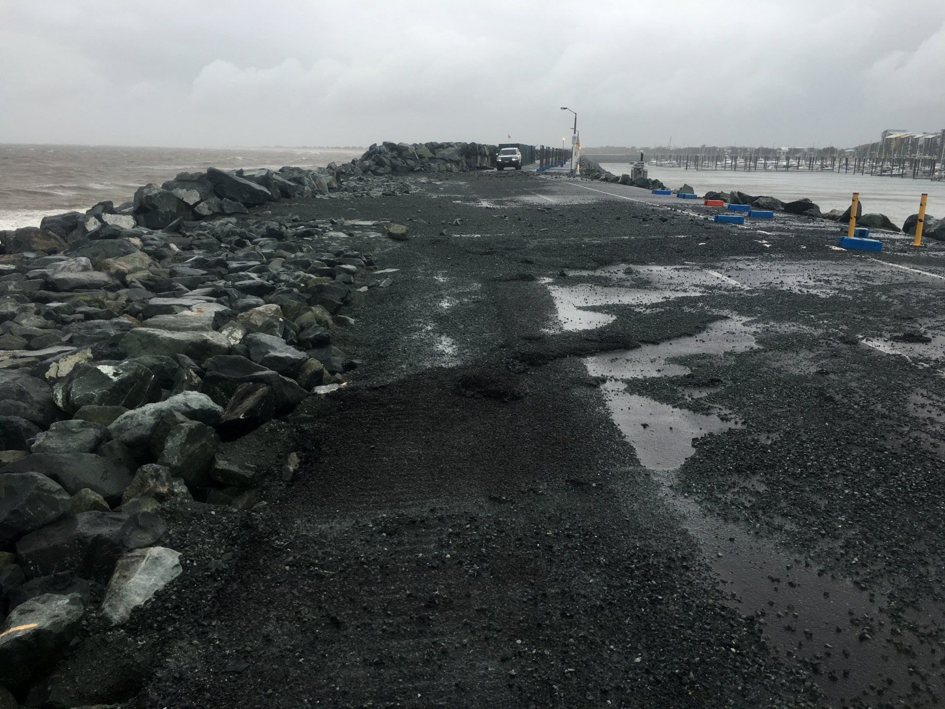 Damage Caused by Cyclone Debbie — Quarry Products In Mackay, QLD