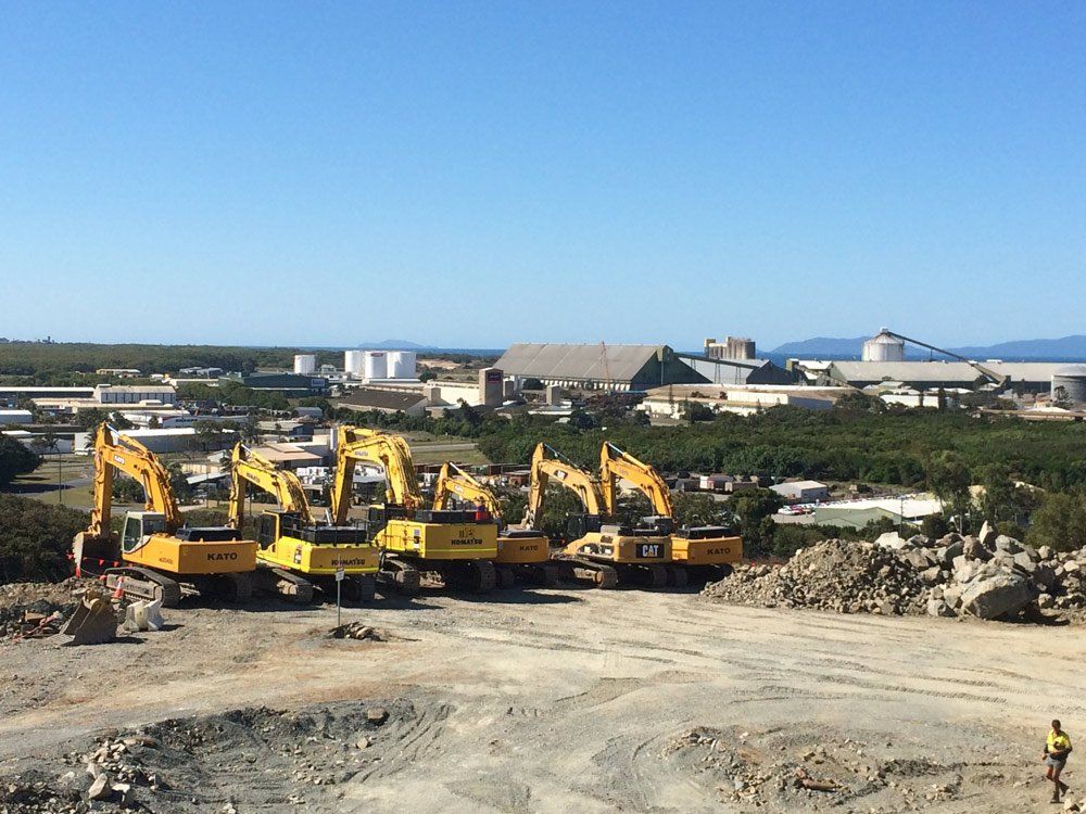 Our Fleet Of 90 Machines And Equipment — Earthmoving & Quarry Supplies In Mackay, QLD