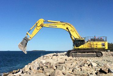 Earthmoving Contractors — Earthmoving & Quarry Supplies In Mackay, QLD