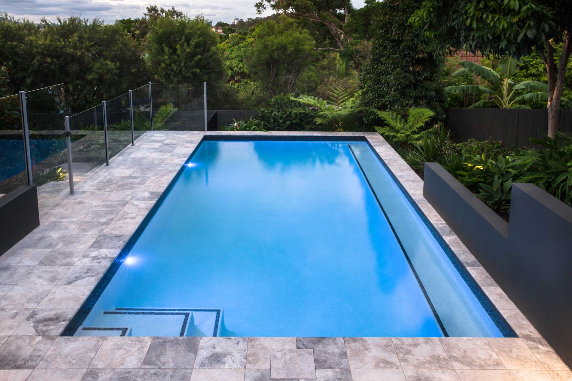 Swimming pool and the forest | Penrith, NSW | Ian’s Pools Penrith