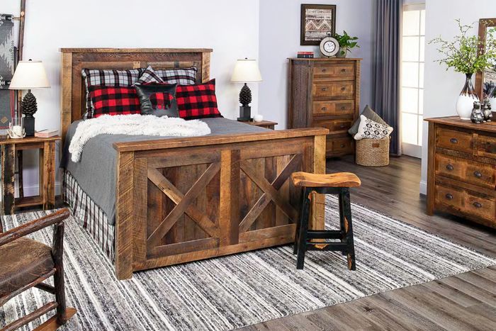 Rustic Design Style Bed — Minocqua, WI — Sleep Central Rustic Design Style Bed — Minocqua, WI — Sleep Central