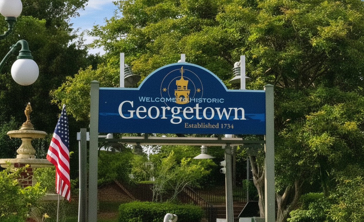 A green dumpster filled with cardboard boxes is sitting on the side of the road.