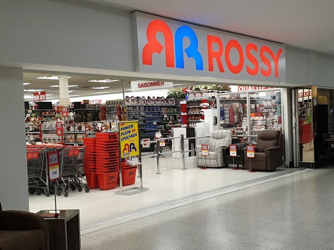 L'intérieur d'un magasin appelé air rossy