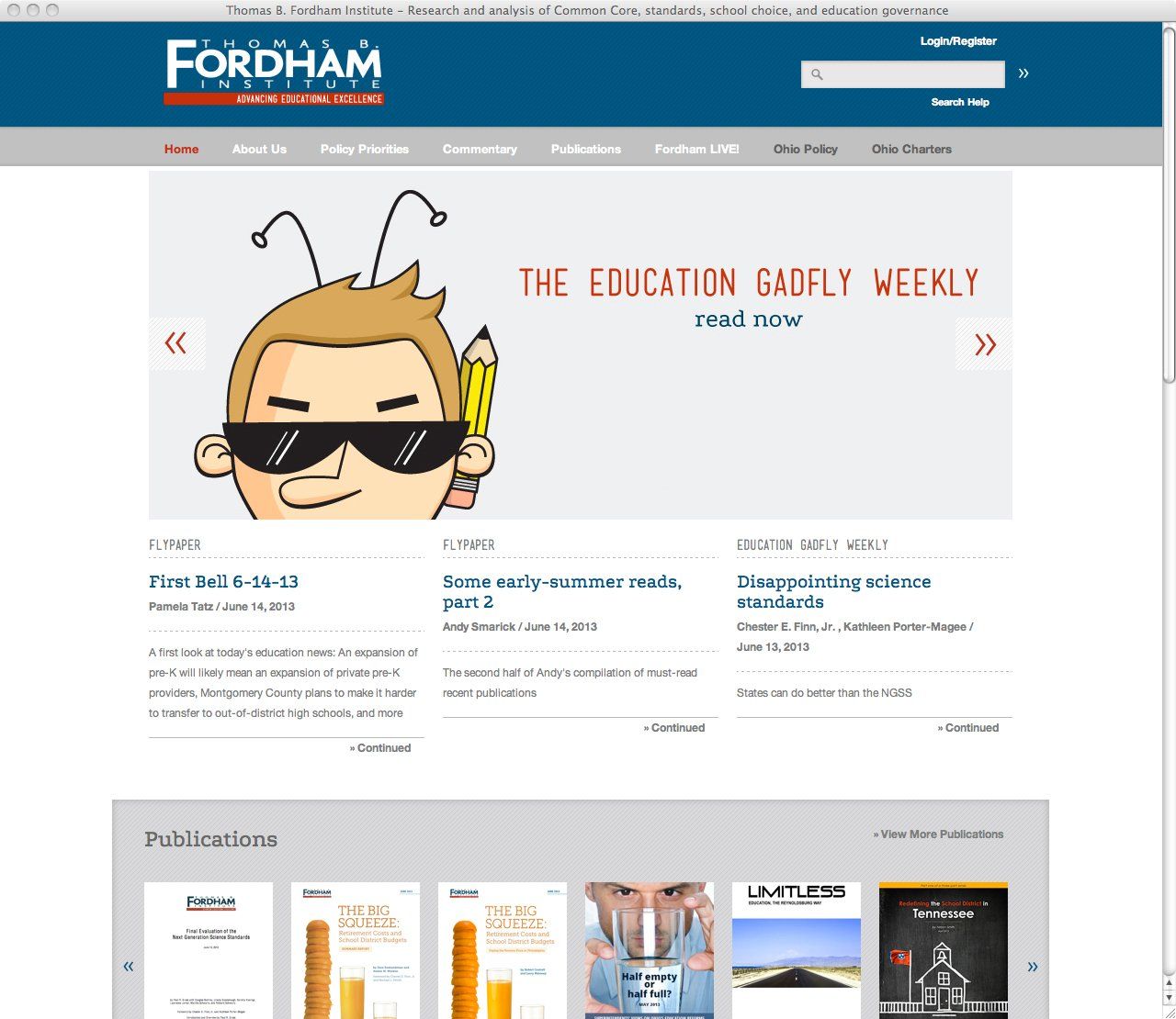 Fordham Website Design