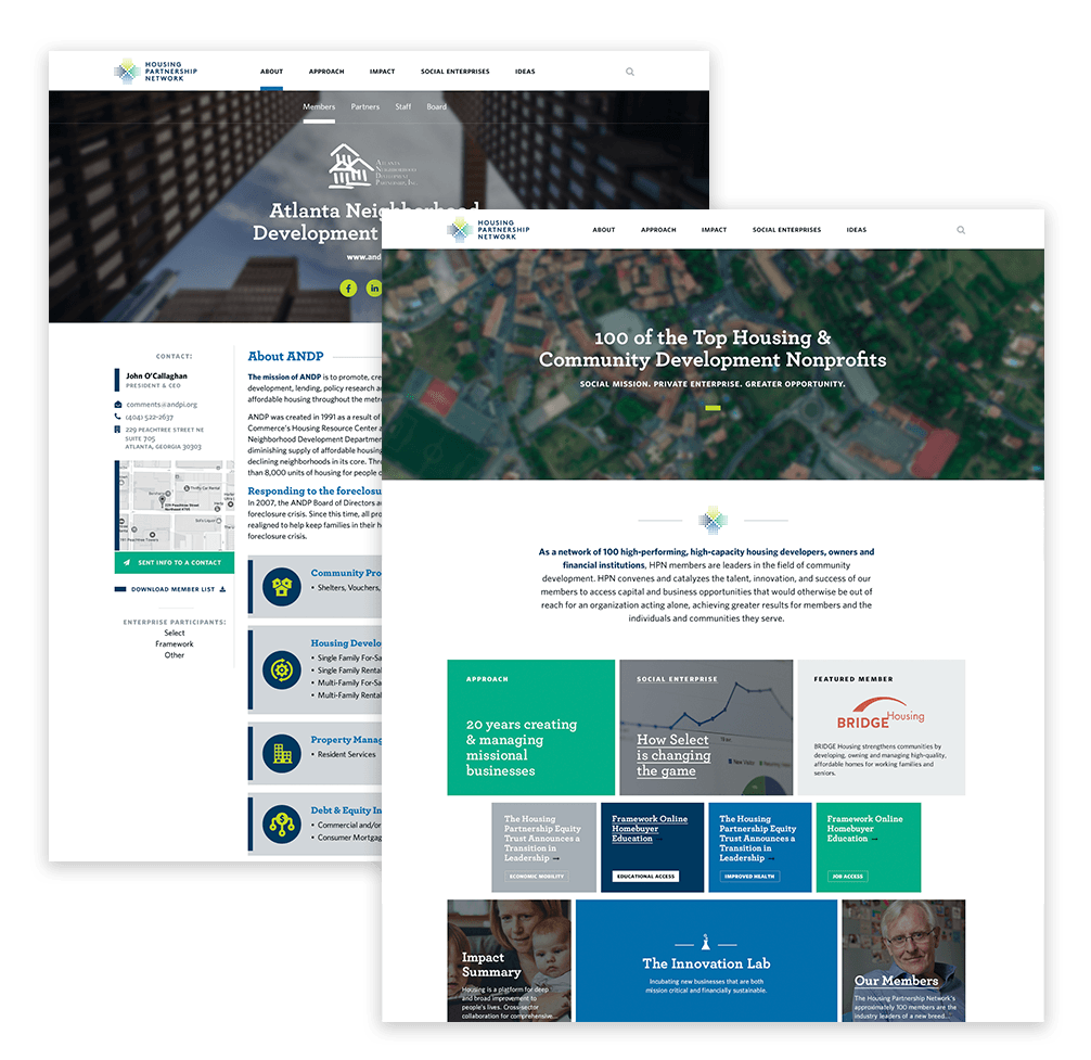 HPN Website Design