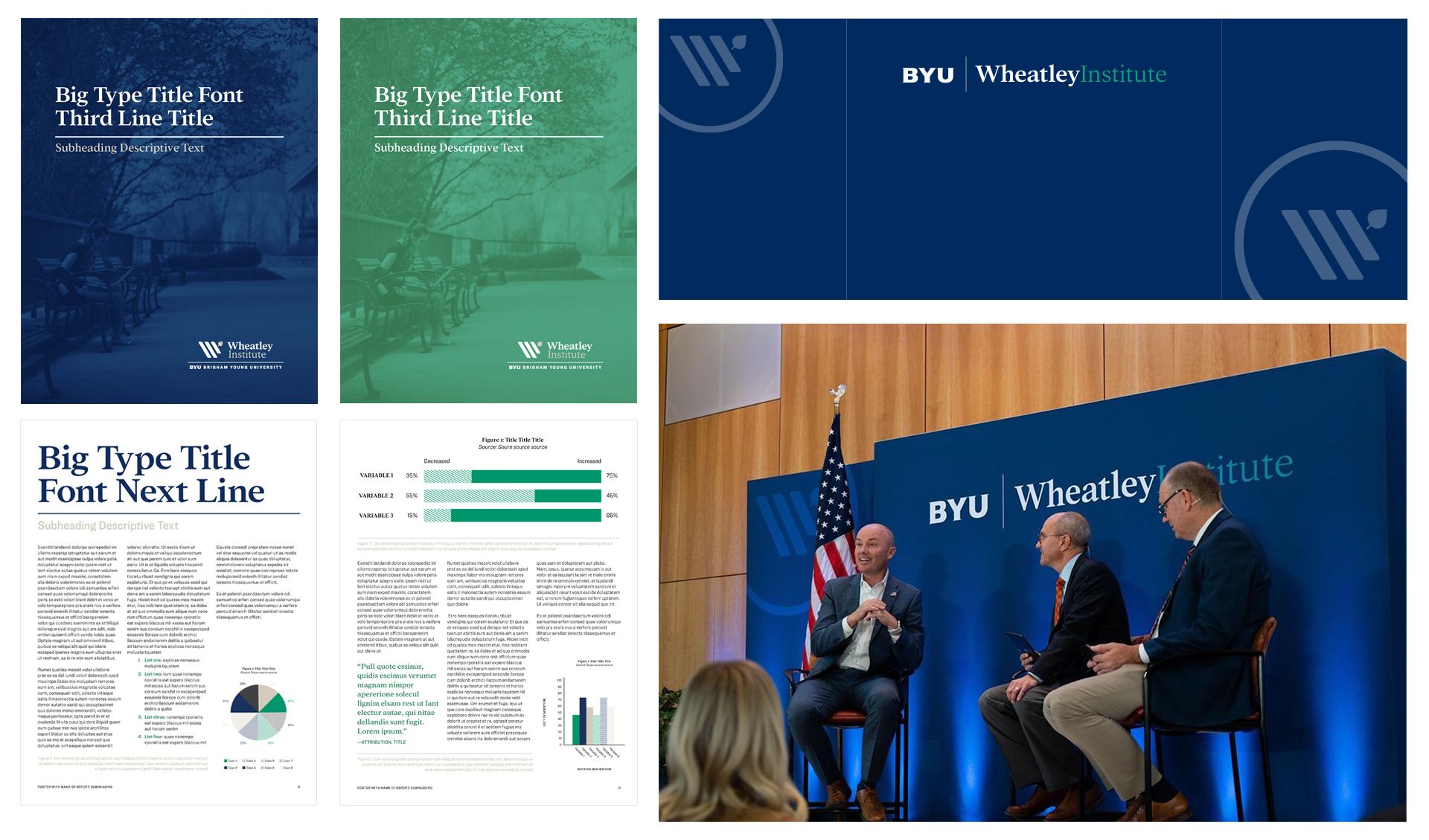 Wheatley Institute Brand Applications
