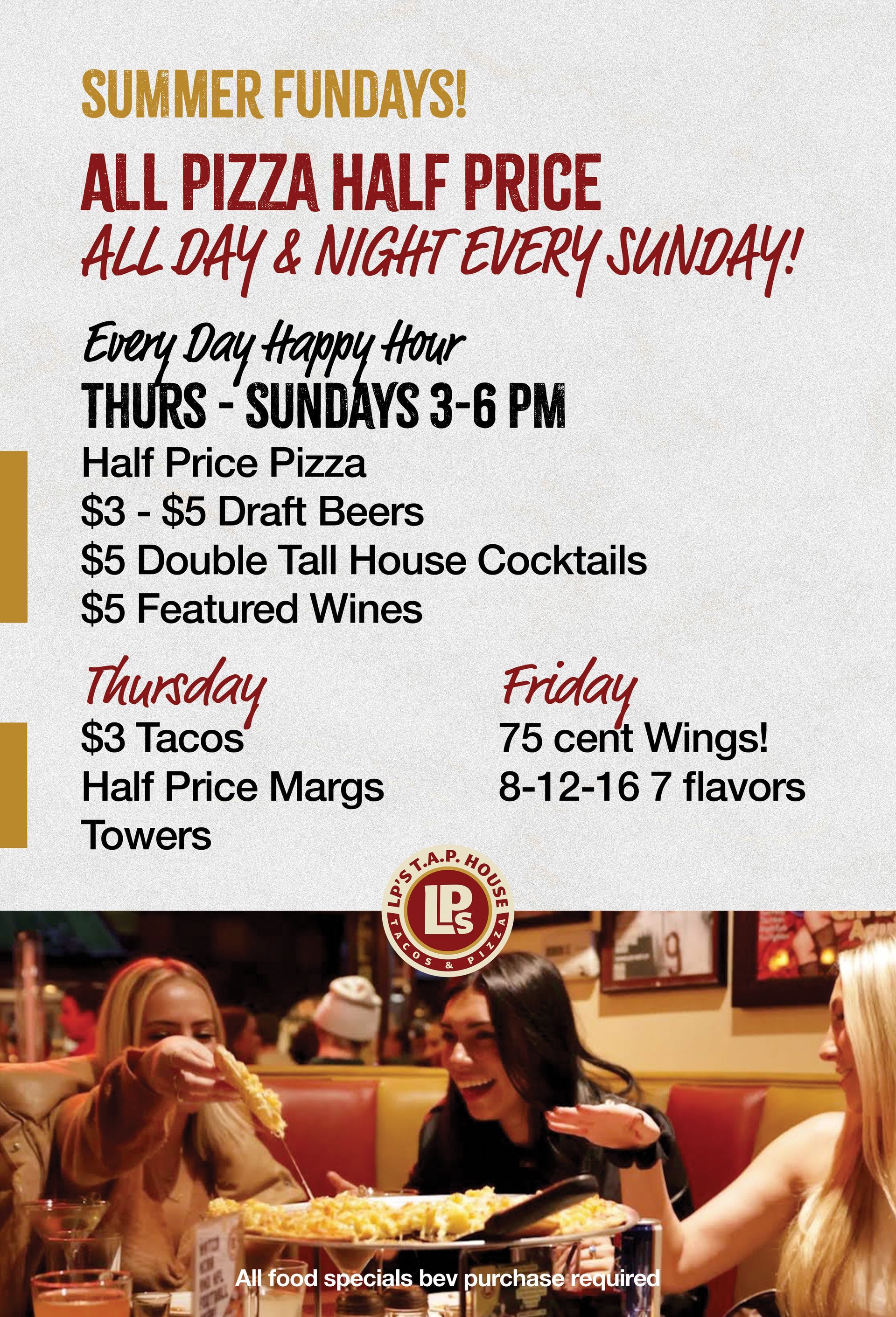 Happy Hour at LPs TAP
