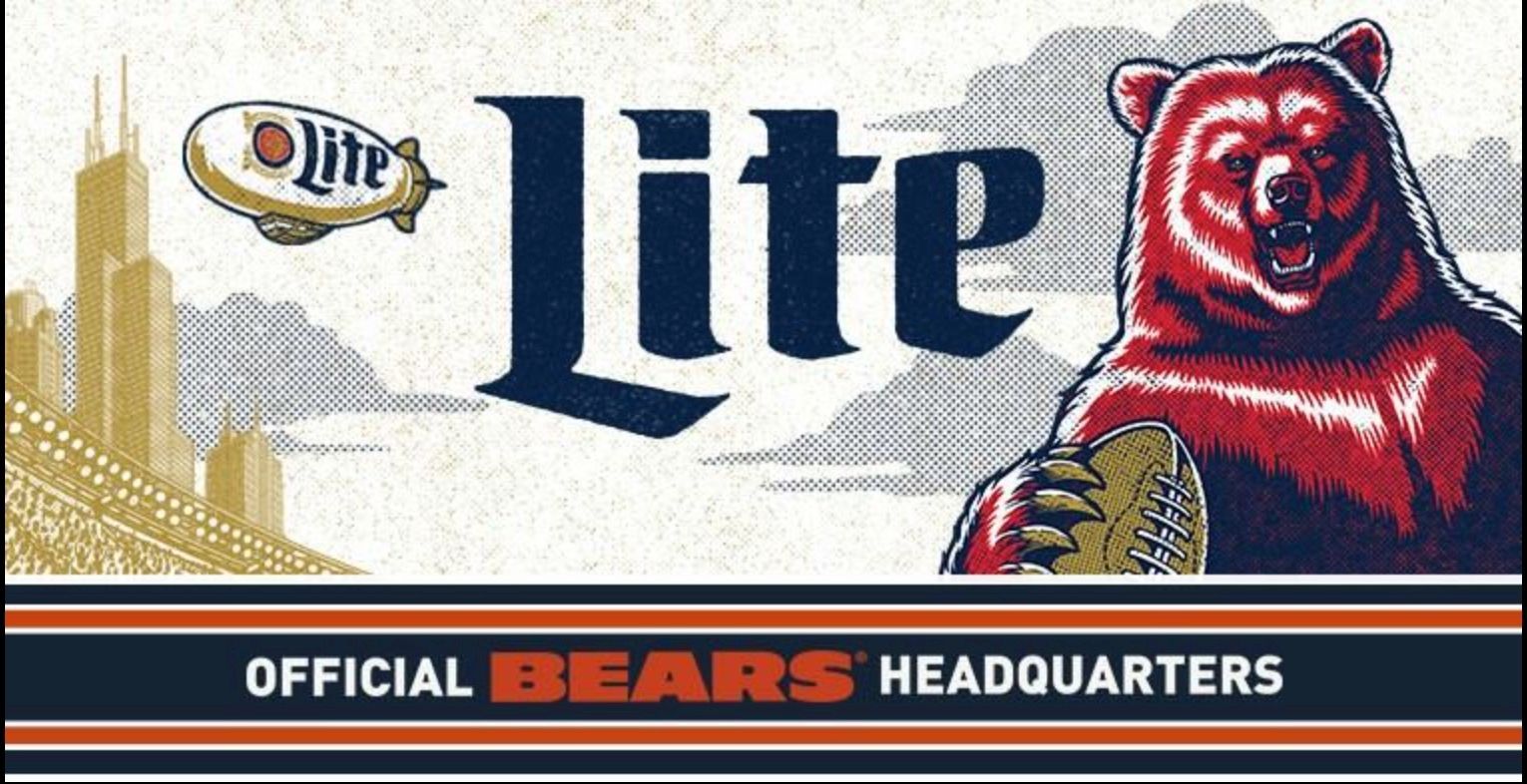 CHICAGO BEARS BAR IN LINCOLN PARK AT LP'S T.A.P. HOUSE