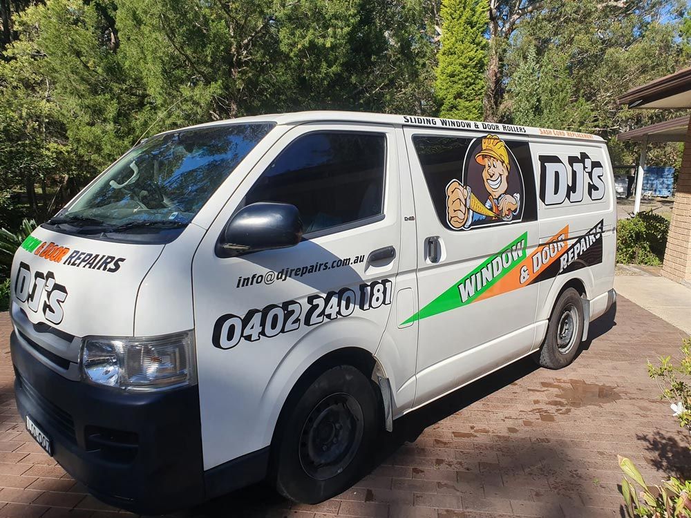 Service Vehicle — DJ Repairs in Nelson Bay, NSW