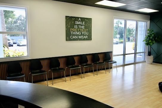 Desman Orthodontics - Reception area