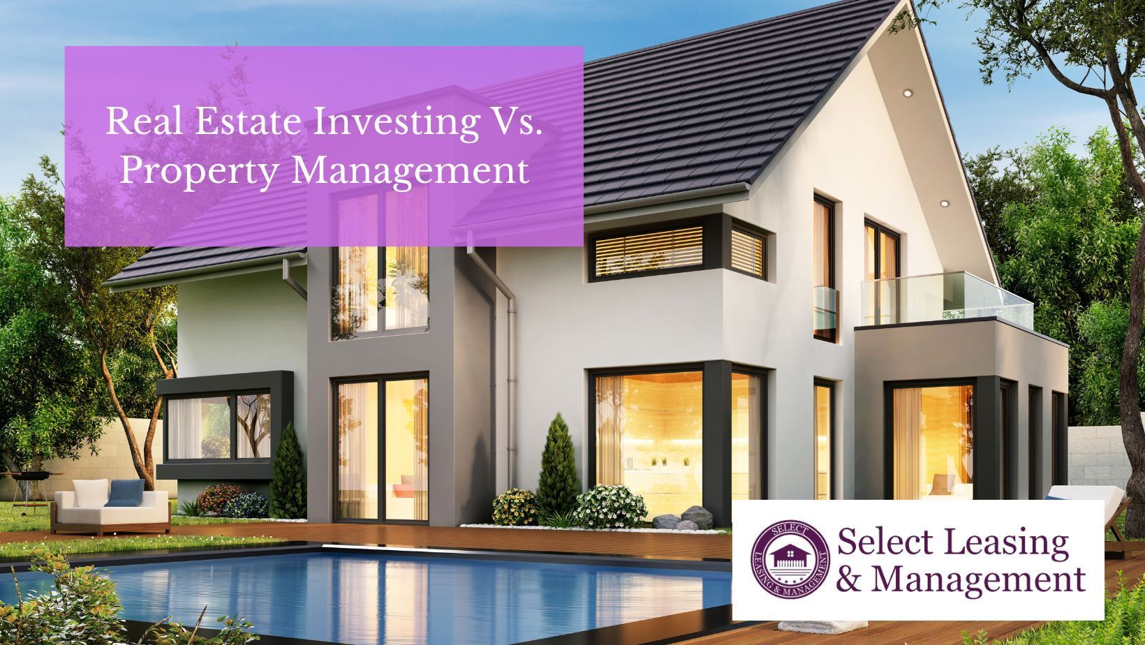 real estate investing vs. property management
