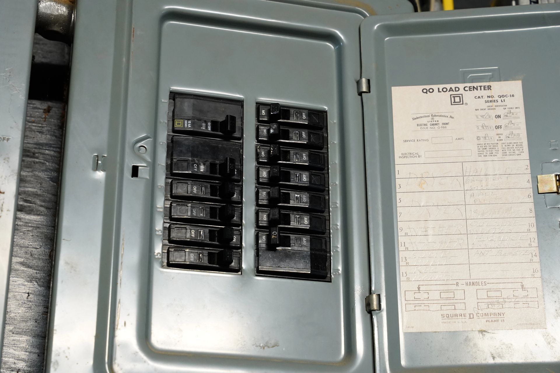 circuit breaker box