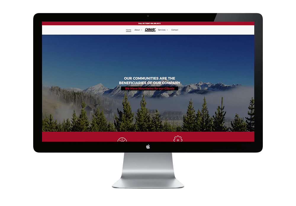 CK May Excavating Ranch Web Page