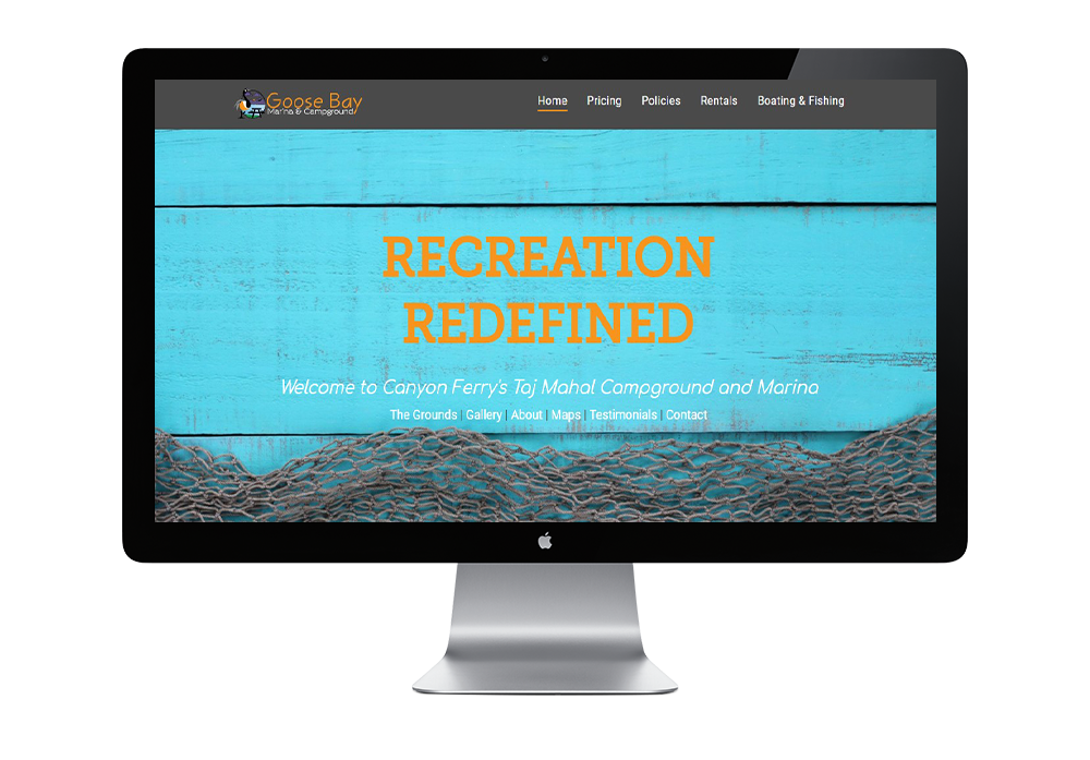 Goose Bay Marina & Campground Web Page