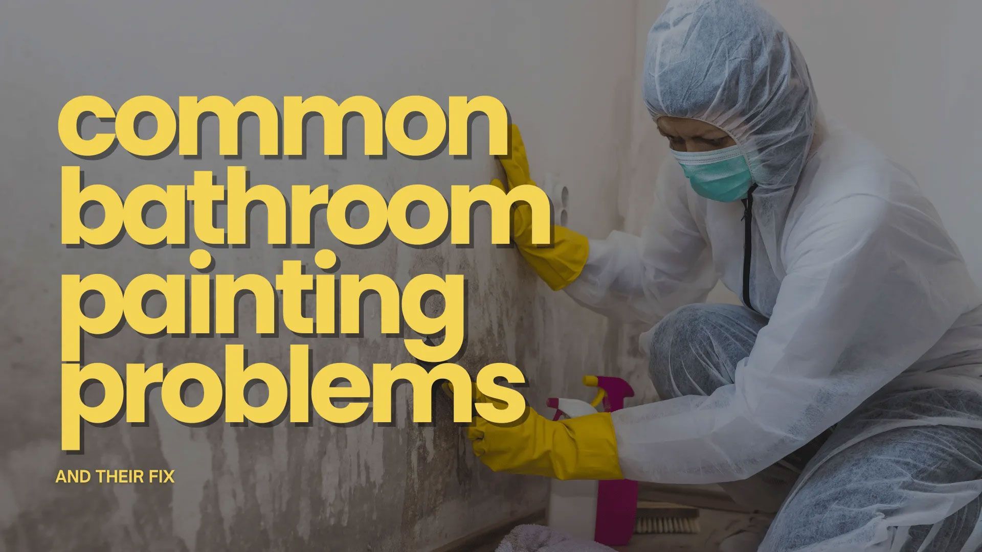 Common Bathroom Paint Problems And Their Fix in Branford, CT