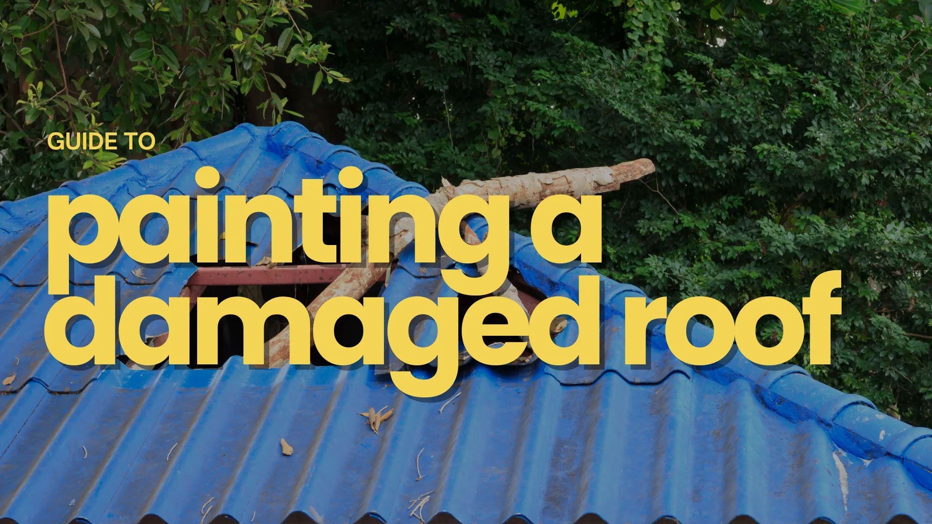 Guide To Painting A Damaged Roof in Milford, CT
