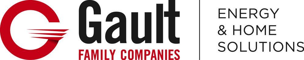 Logo for Gault Energy & Home Solutions, red