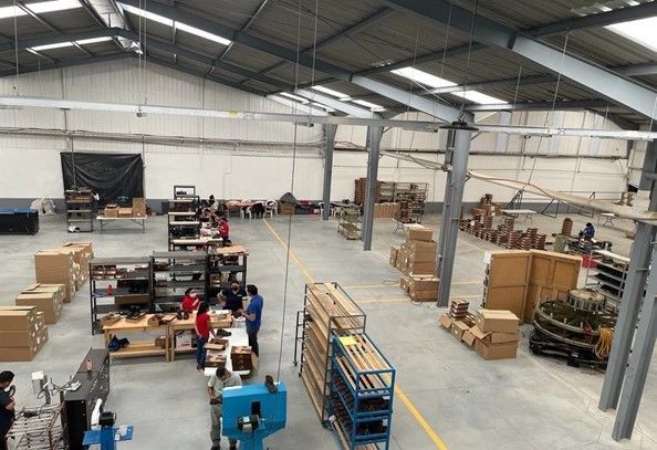 Equipamiento de bodega