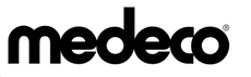 Medeco logo. They develop industry-leading security solutions for the door and lock industry.