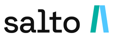 Salto logo. They specialize in smart access door and lock technology.