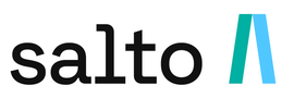 Salto logo. They specialize in smart access door and lock technology.