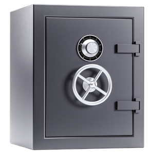 A large safe for homes and businesses sold by Rueschhoff Locksmiths.