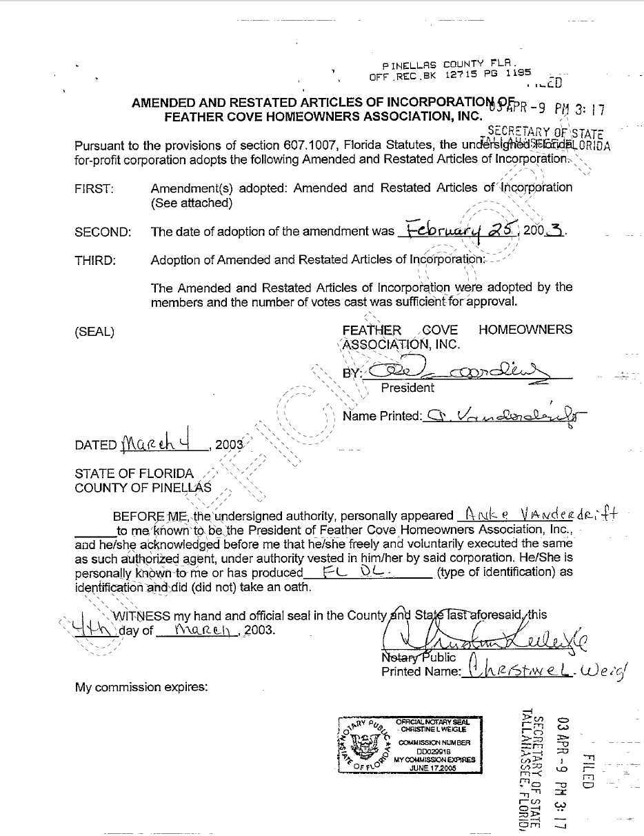 A black and white image of a document with a stamp on it.