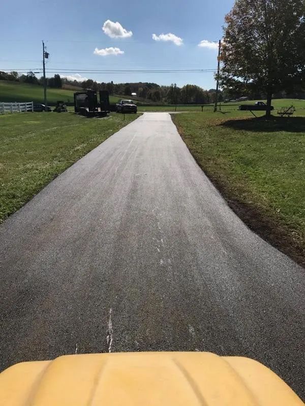 Residential Asphalt Road — Harrisburg, NC — Bryer & Son Asphalt Paving