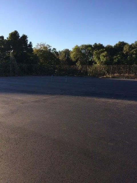 Empty Asphalt Parking Lot — Harrisburg, NC — Bryer & Son Asphalt Paving