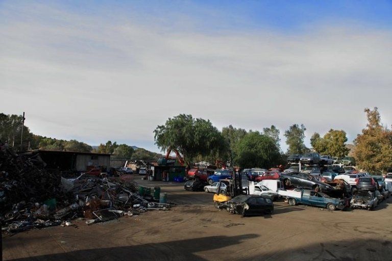Spiazzo per demolizione auto
