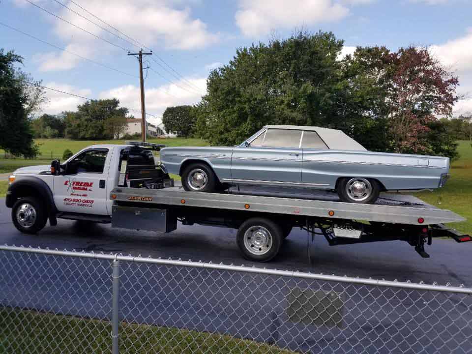 Classic Car on Towing Truck Service | Elkton, MD | Extreme Towing LLC