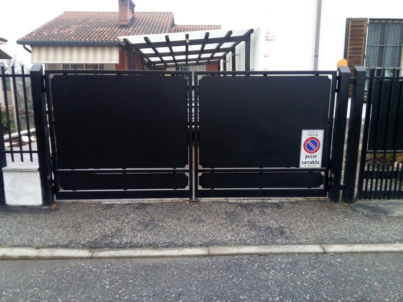 cancello in ferro