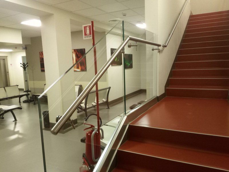 poggiamano scala interna