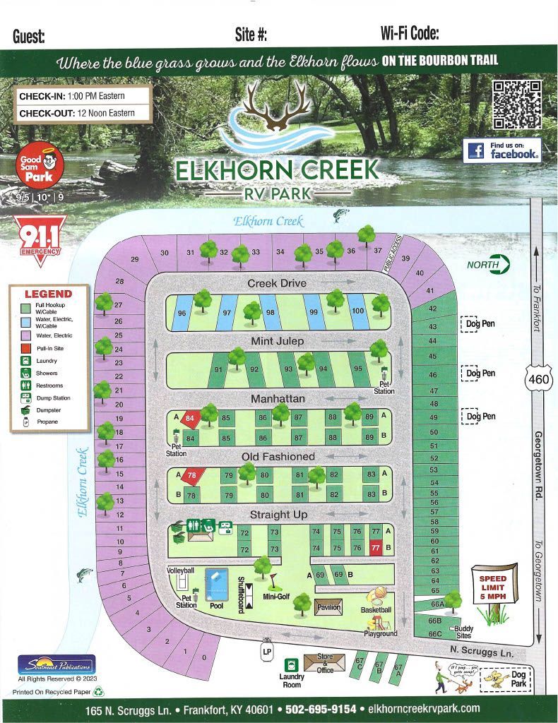 Elkhorn Creek Property Map